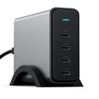 Chargeur 165W PD GaN 4 ports USB-C Space Gray
