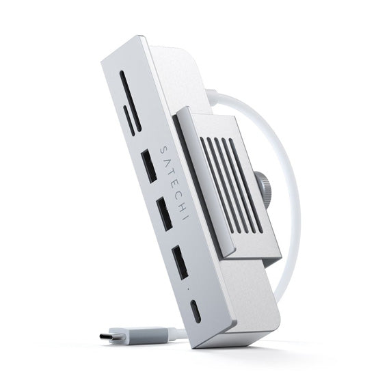 Multiports USB-C Clamp Hub iMac 24" (2021) Argent