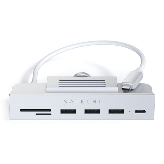 Multiports USB-C Clamp Hub iMac 24" (2021) Argent