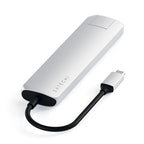 Multiports Slim avec Ethernet Argent