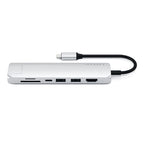 Multiports Slim avec Ethernet Argent