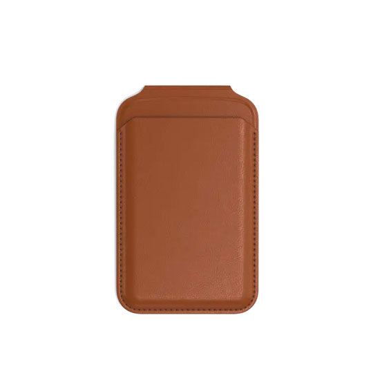 Support Wallet MagSafe Marron