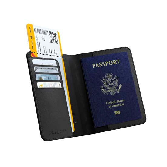 Étui passeport FindAll™ Noir