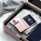 Étui passeport FindAll™ Desert Rose
