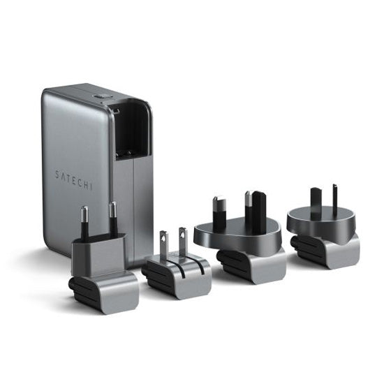 Chargeur de voyage 145W USB-C GaN Space Gray