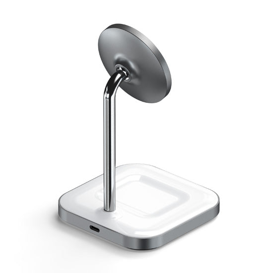 Stand de charge sans fil 2-en-1 Space Grey