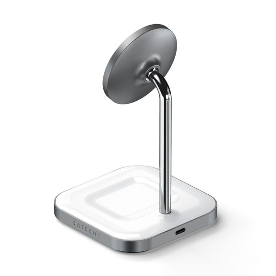Stand de charge sans fil 2-en-1 Space Grey
