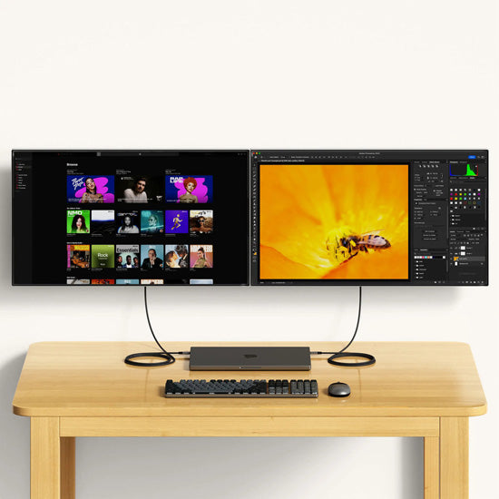 Câble USB4 V2 Pro (1.2 m) Noir