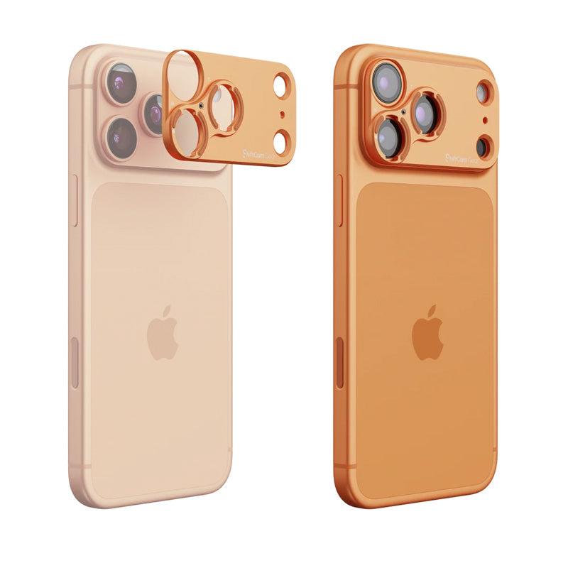 Stick-on Lens Mount iPhone 17 Pro Max Cosmic Orange