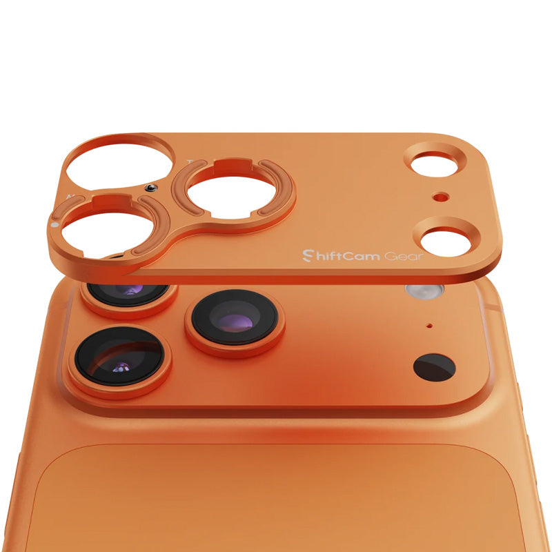 Stick-on Lens Mount iPhone 17 Pro Max Cosmic Orange