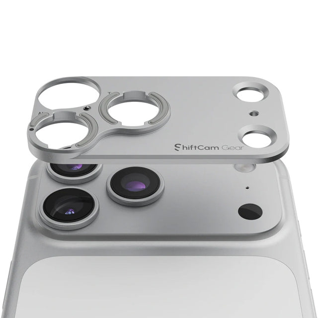 Stick-on Lens Mount iPhone 17 Pro Max Silver