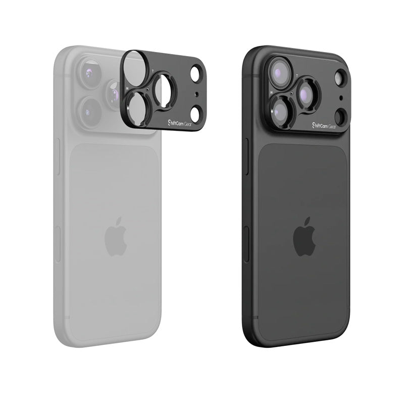 Stick-on Lens Mount iPhone 18 Pro Dark Grey