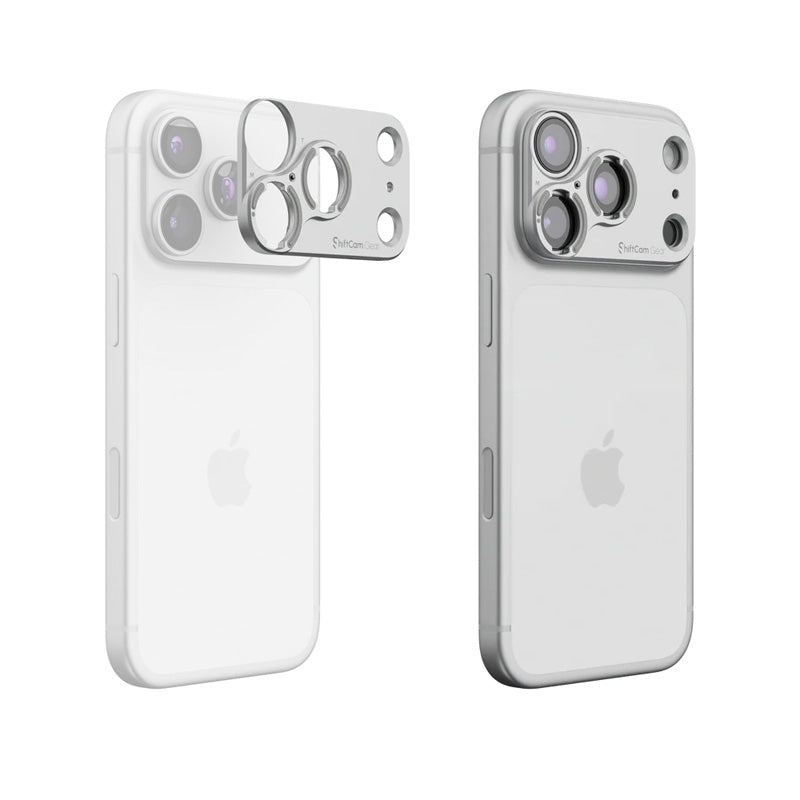 Stick-on Lens Mount iPhone 18 Pro Silver