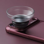 Stick-on Lens Mount iPhone 18 Pro Max Dark Cherry
