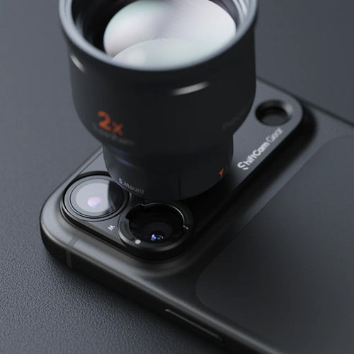 Stick-on Lens Mount iPhone 18 Pro Max Dark Grey