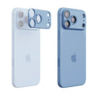Stick-on Lens Mount iPhone 18 Pro Max Light Blue