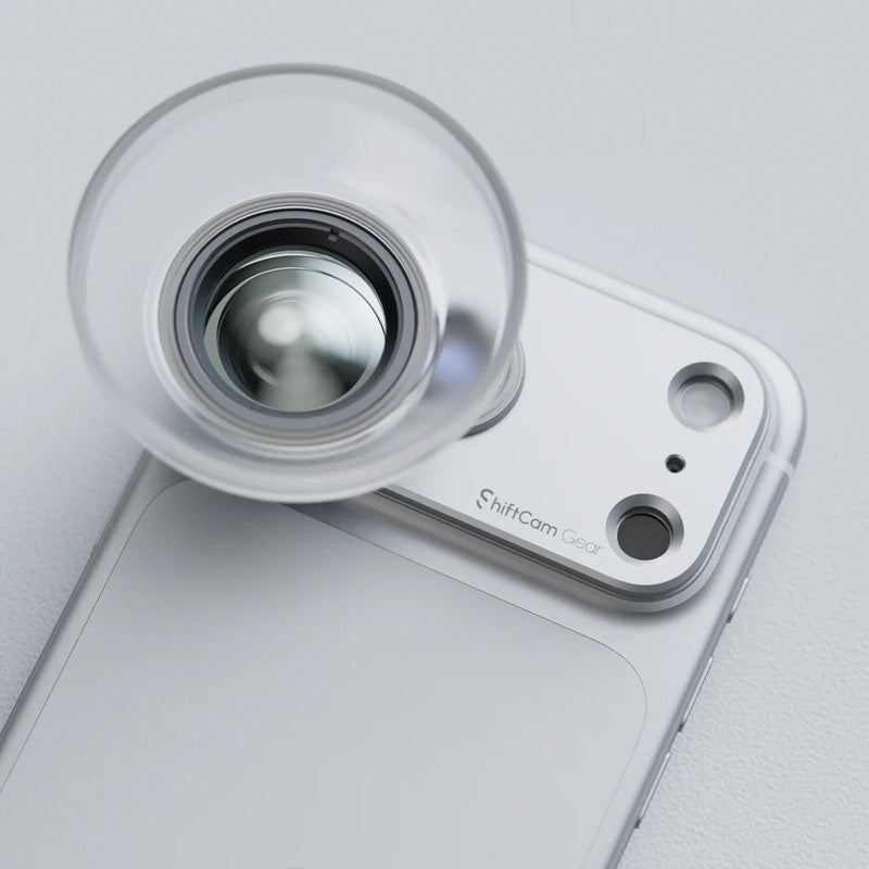 Stick-on Lens Mount iPhone 18 Pro Max Silver
