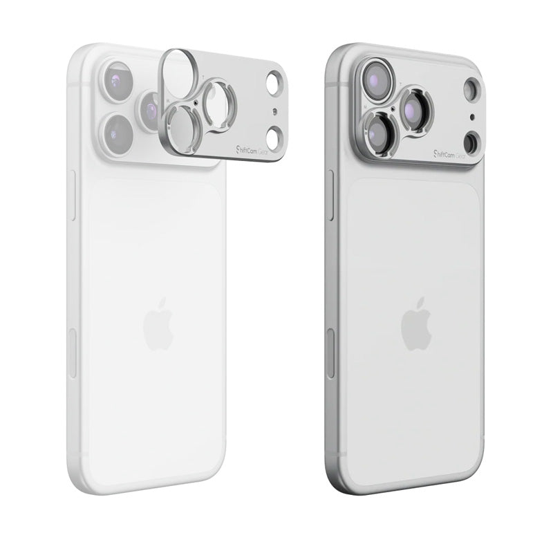 Stick-on Lens Mount iPhone 18 Pro Max Silver
