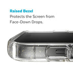 Presidio Perfect-Clear iPhone 14 Pro Max Gold Glitter
