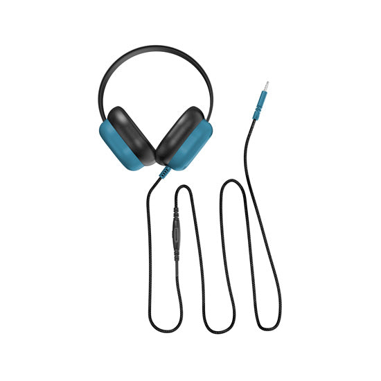 Casque audio HEAR-O (3.5mm) Noir / Bleu EDU