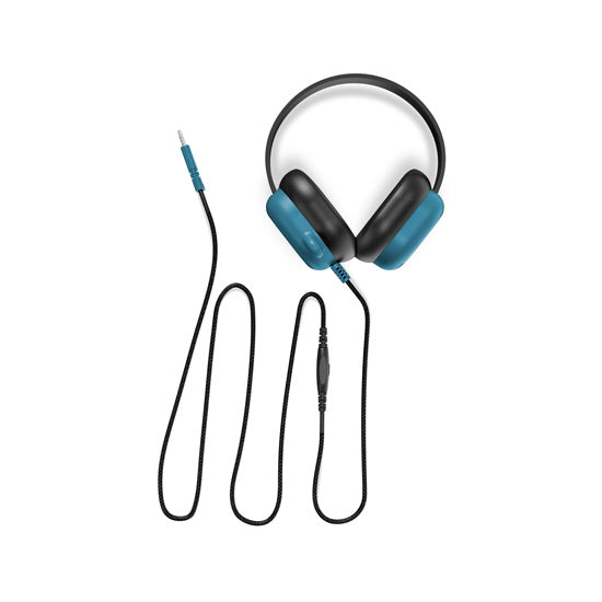 Casque audio HEAR-O (3.5mm) Noir / Bleu EDU