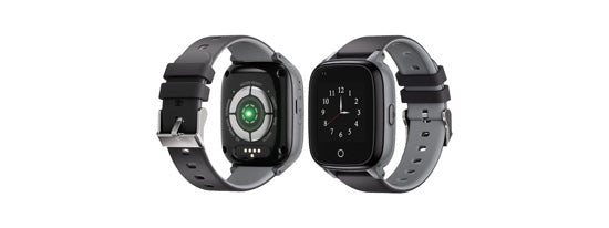Montre Connectée pour SENIOR avec GPS Black/Silver