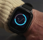 Montre Connectée pour SENIOR avec GPS Black/Silver