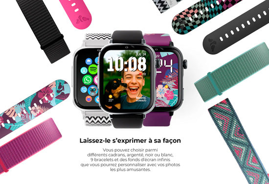 Montre connectée enfant SAVEWATCH PLUS 2 White/Loop
