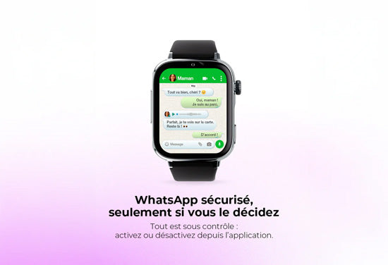 Montre connectée enfant SAVEWATCH PLUS 2 Black/Maui