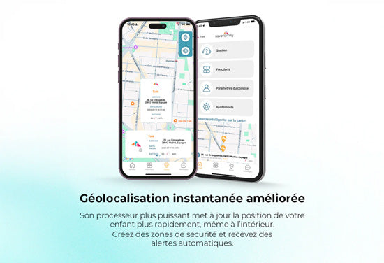 Montre connectée enfant SAVEWATCH PLUS 2 Black/Black Night