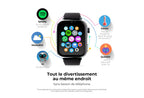 Montre connectée enfant SAVEWATCH PLUS 2 Black/Zigzag