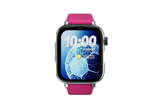 Montre connectée enfant SAVEWATCH PLUS 2 Silver/Frambuesa