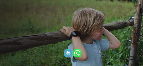 Montre connectée Enfant SaveWatch Plus Black/Black is black