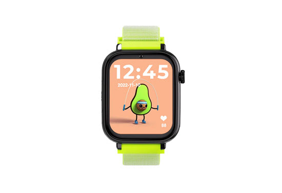 Montre connectée Enfant SAVEWATCH PLUS Black/Fluor