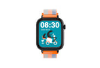 Montre connectée Enfant SAVEWATCH PLUS Black/Acid Orange