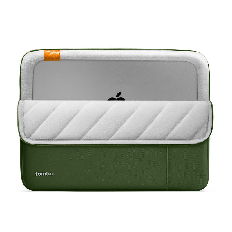 Housse Defender-A13 MacBook Pro 14" Vert