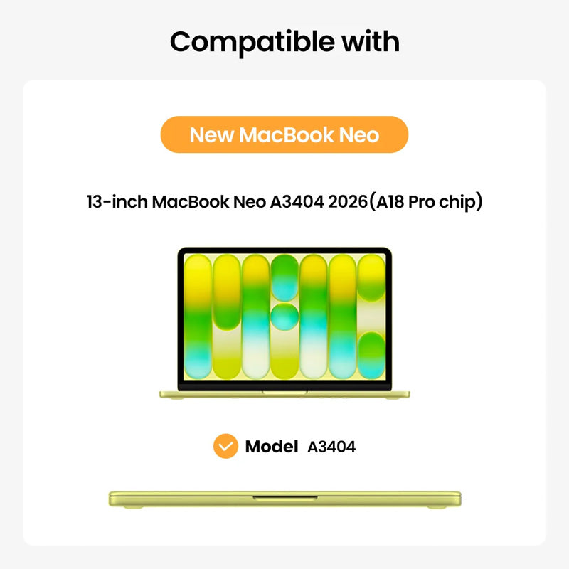 Housse Light-A18 MacBook Neo 13" Rose