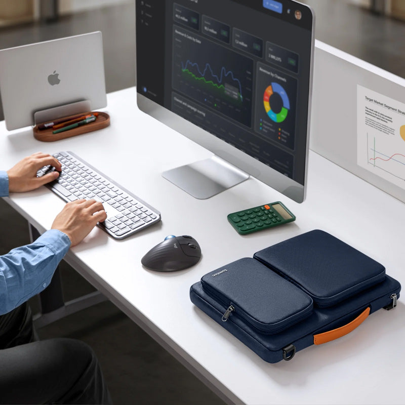 Sacoche Defender-A42 MacBook Pro 14" Navy Blue