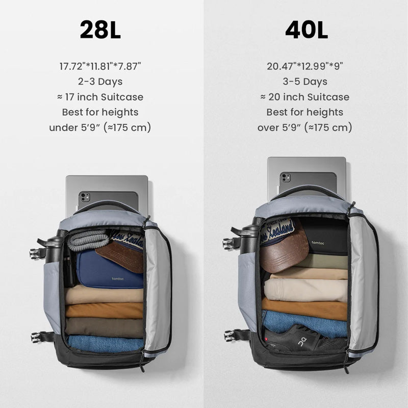 Sac à dos de voyage Navigator-T66 Liteway 20L Gray