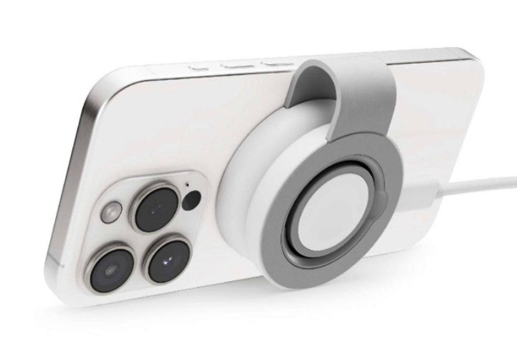 Butterfly SE 2-en-1 Qi2 MagSafe Chargeur Blanc