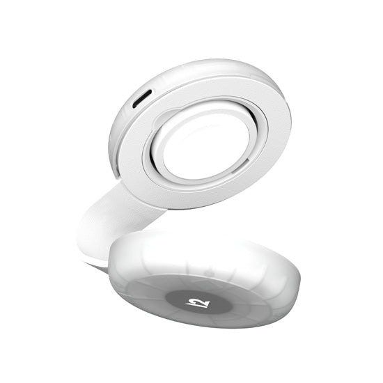 Butterfly SE 2-en-1 Qi2 MagSafe Chargeur Glacial Translucide