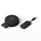 Butterfly SE 2-en-1 Qi2 MagSafe Chargeur Slate Translucide