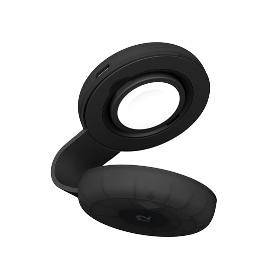 Butterfly SE 2-en-1 Qi2 MagSafe Chargeur Slate Translucide