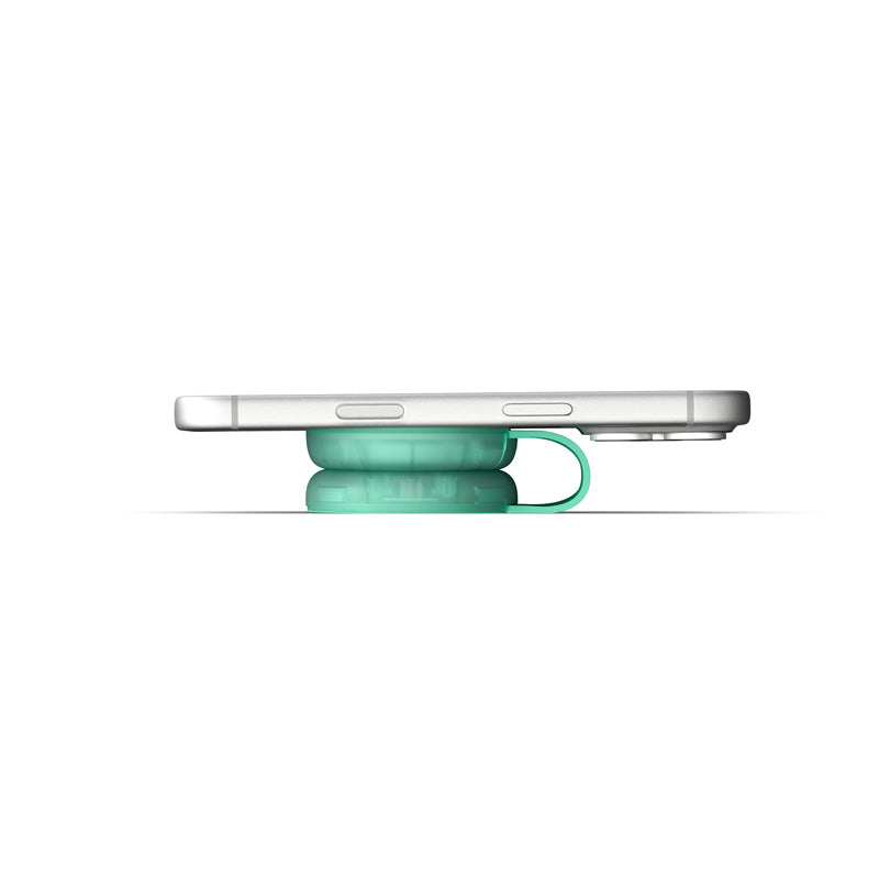 Butterfly SE 2-en-1 Qi2 MagSafe Chargeur Translucend Mint