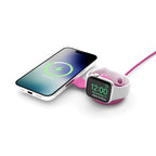 Butterfly SE 2-en-1 Qi2 MagSafe Chargeur Translucend Fuchsia
