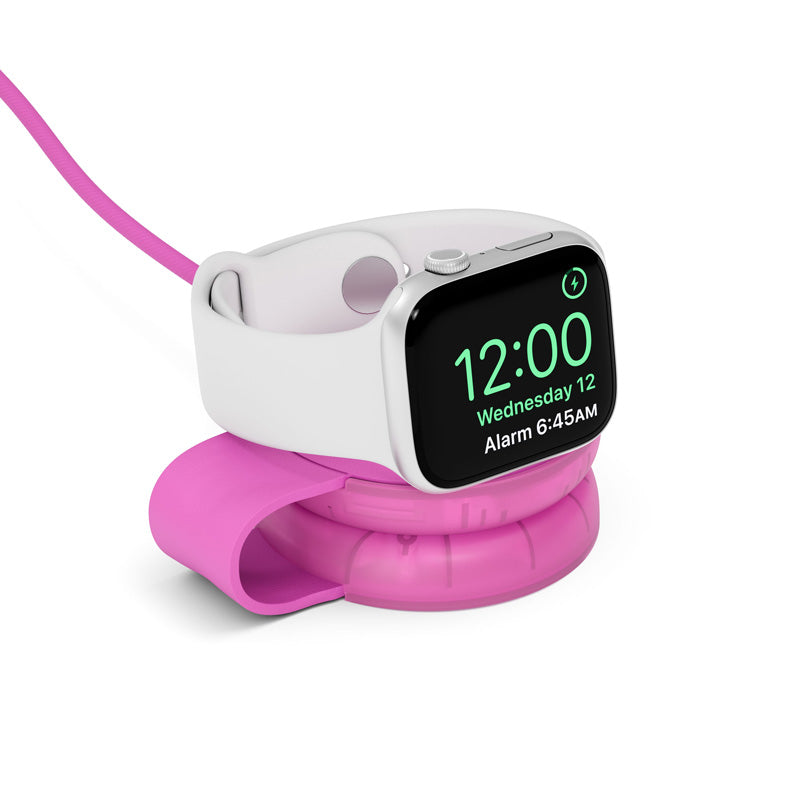 Butterfly SE 2-en-1 Qi2 MagSafe Chargeur Translucend Fuchsia
