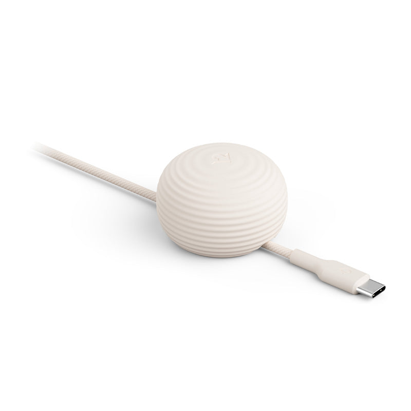 Câble CableStay USB-C (1,5 m) avec base lestée Dune