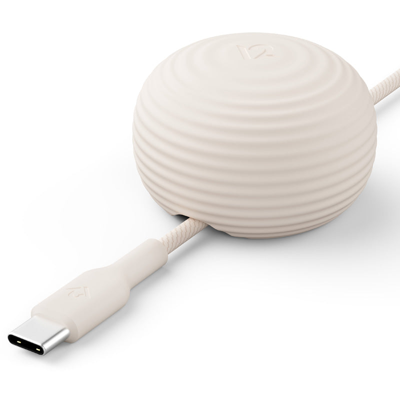 Câble CableStay USB-C (1,5 m) avec base lestée Dune