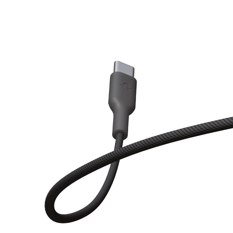 Câble CableStay USB-C (1,5 m) avec base lestée Slate