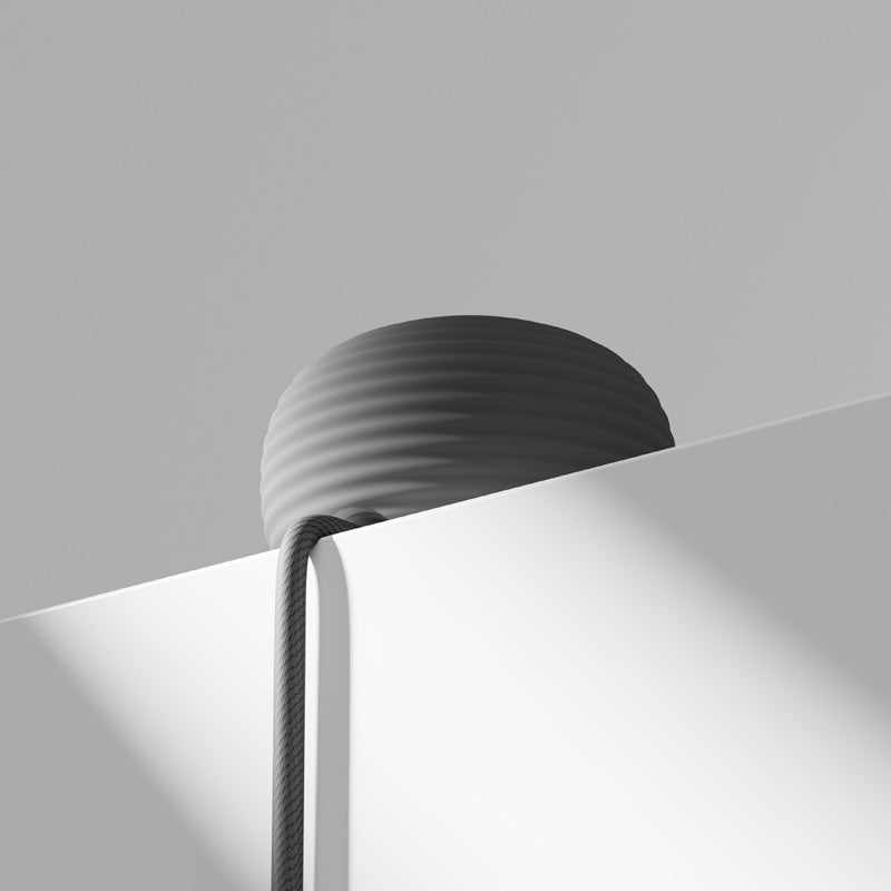Câble CableStay USB-C (1,5 m) avec base lestée Slate
